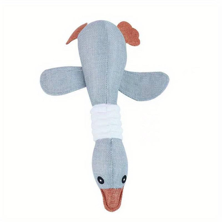 Cartoon Wild Goose Plush Dog Toy - Rikoto